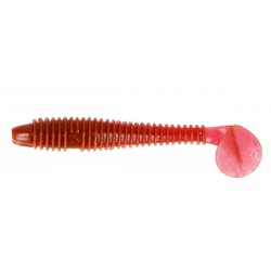 Силиконовая приманка для рыбалки, ZEOX Trigger Fat Tail, длина 1,7 дюймов, 10шт/уп, цвет №002 UV